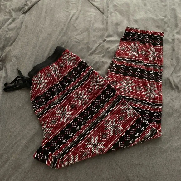 Secret Treasures Women's Velour Christmas Holiday Joggers Size XL - Picture 2 of 4